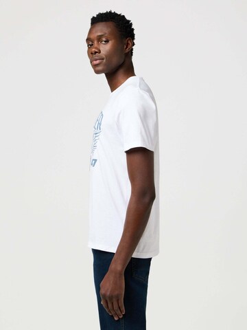 WRANGLER Shirt 'Americana Tee' in White