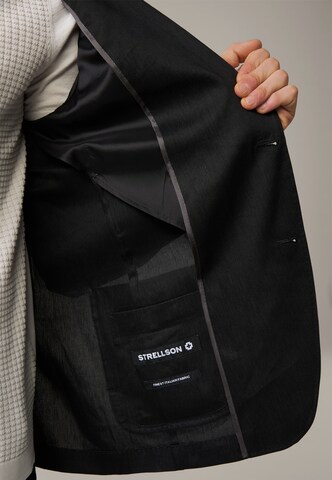 Coupe slim Veste de costume ' Acon ' STRELLSON en noir