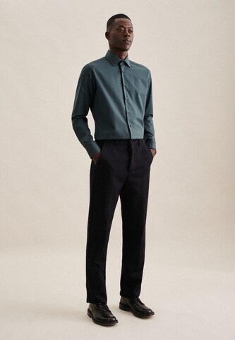 SEIDENSTICKER Slim fit Business Shirt 'X-Slim' in Green