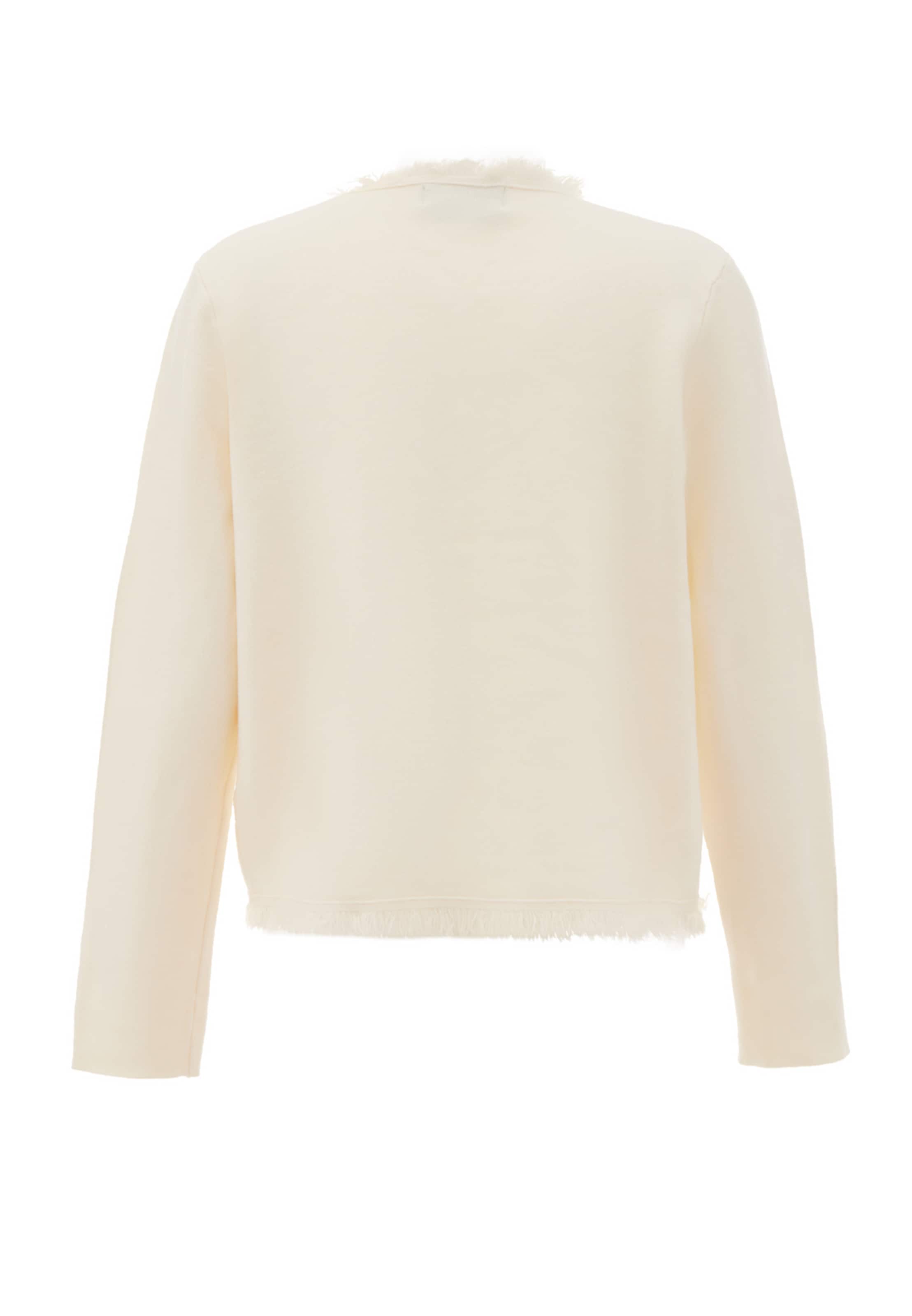 NAEMI Strickjacke in Weiß