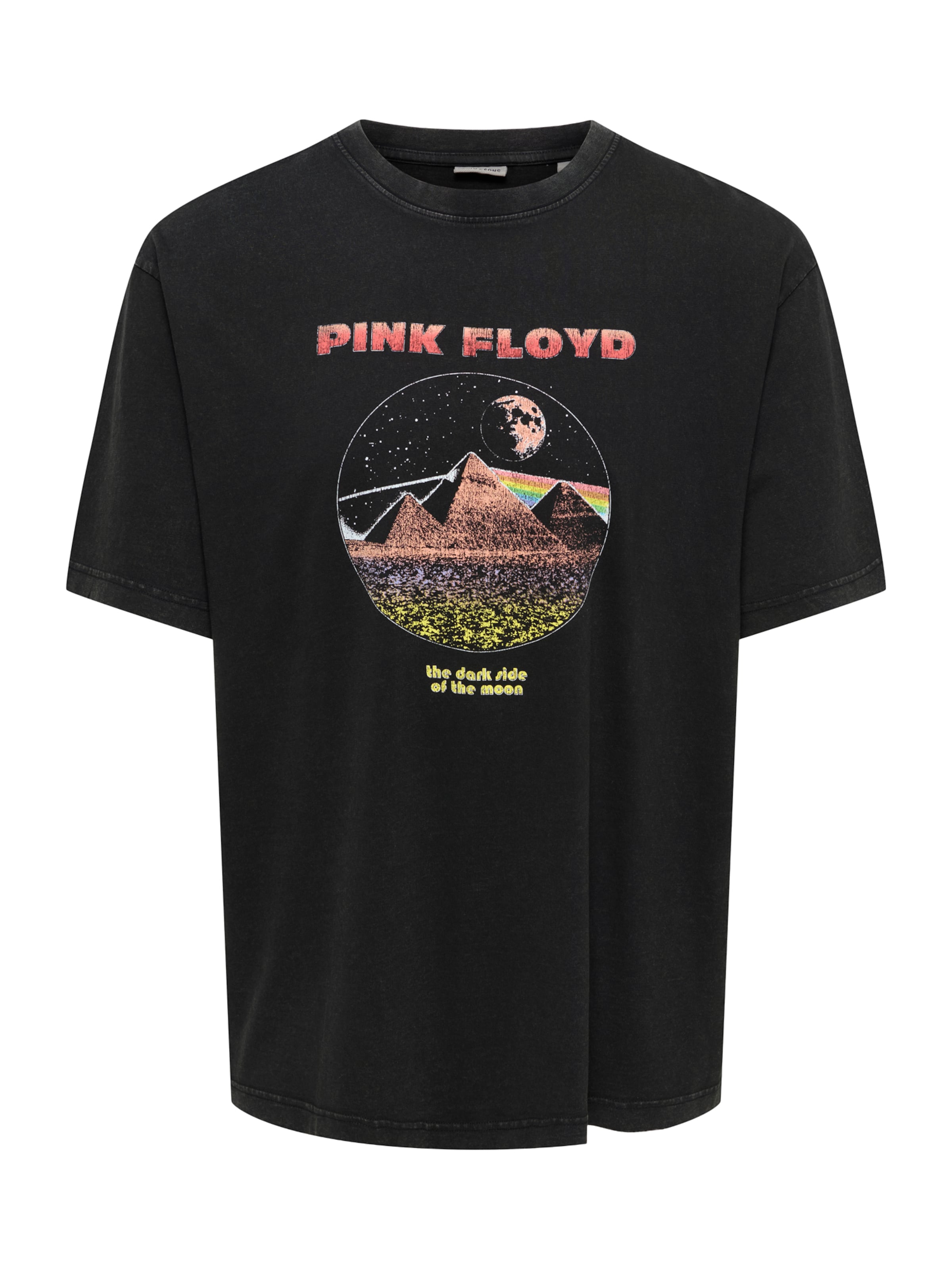 Only & Sons Shirt 'ONSPINK FLOYD' in Black: front