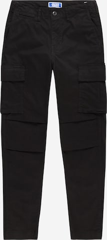 Pantalon 'Ace Tucker' Jack & Jones Junior en noir : devant