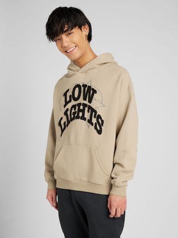 Low Lights Studios Sweatshirt 'World-Race' in Beige: predná strana