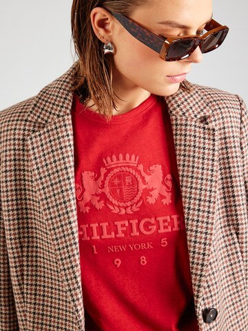 TOMMY HILFIGER T-Shirt in Rot