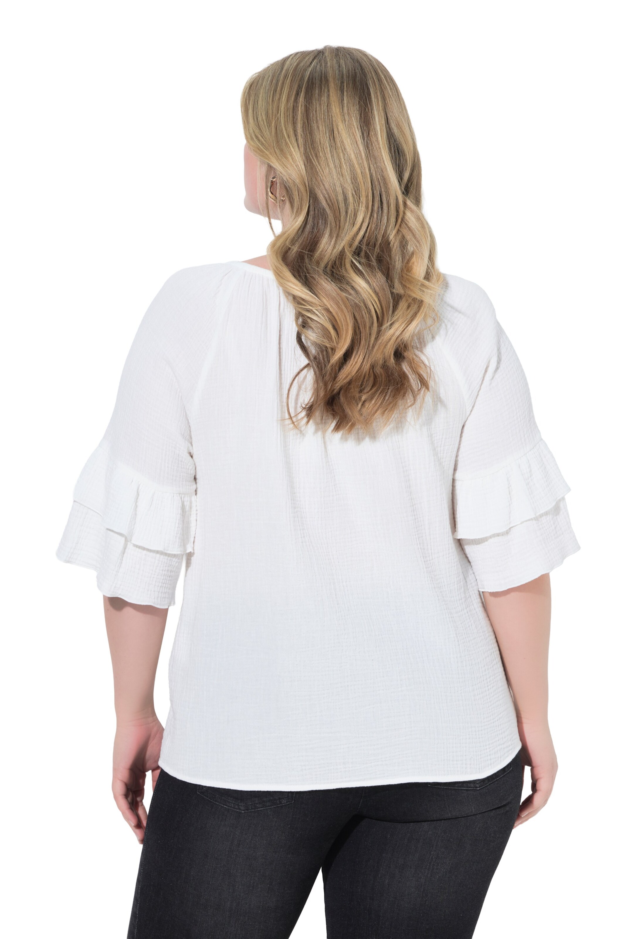 MIAMODA Bluse in Weiß