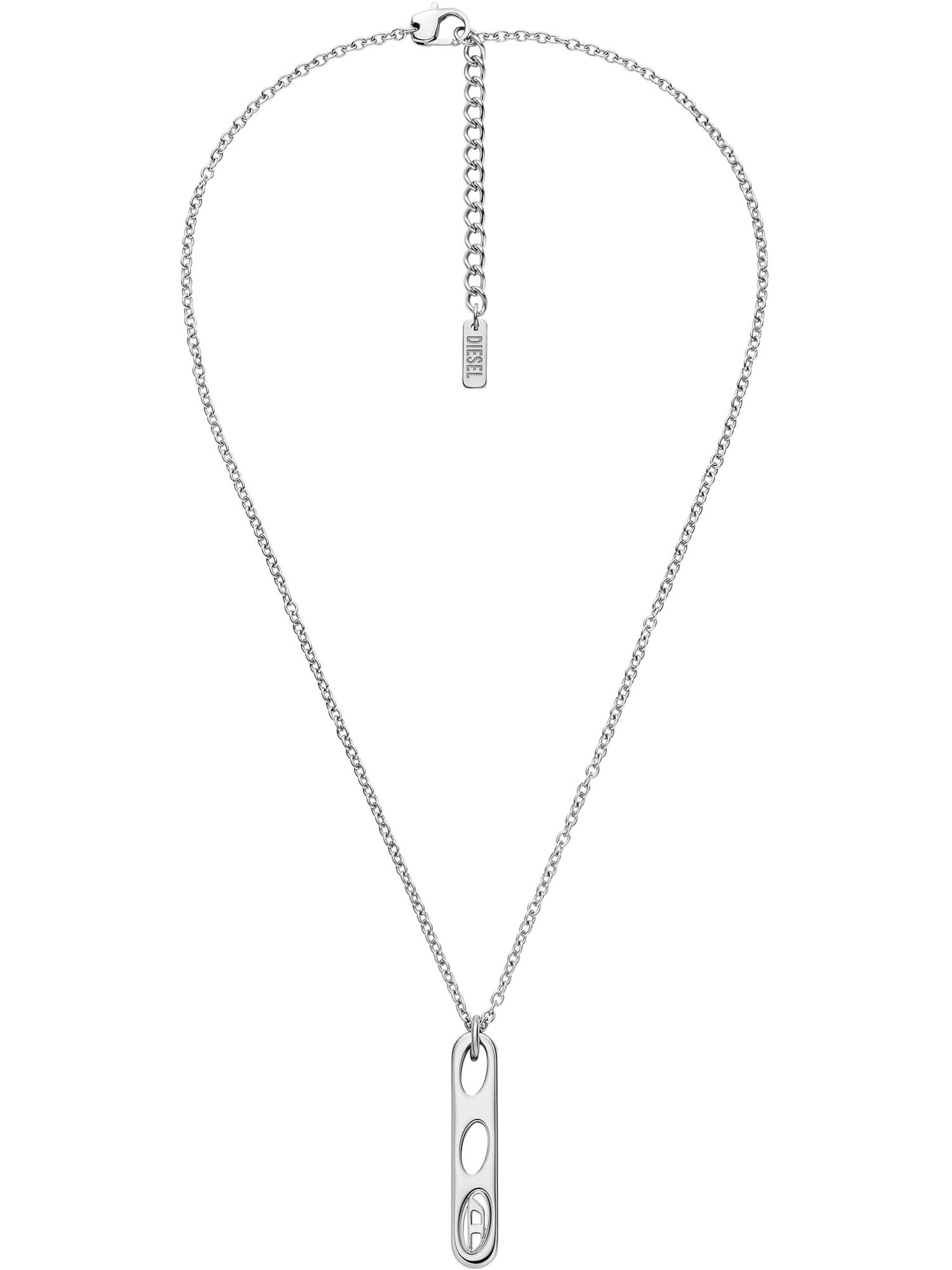 DIESEL Necklace in Silver: front