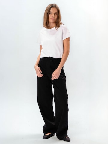 Regular Jean ' Wide ' TEESHOPPEN en noir