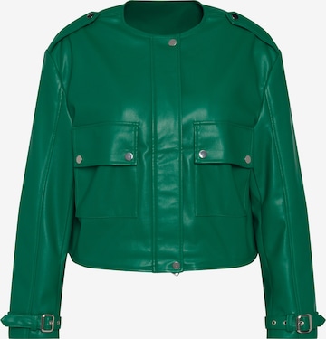 Ulla Popken Tussenjas in Groen: voorkant