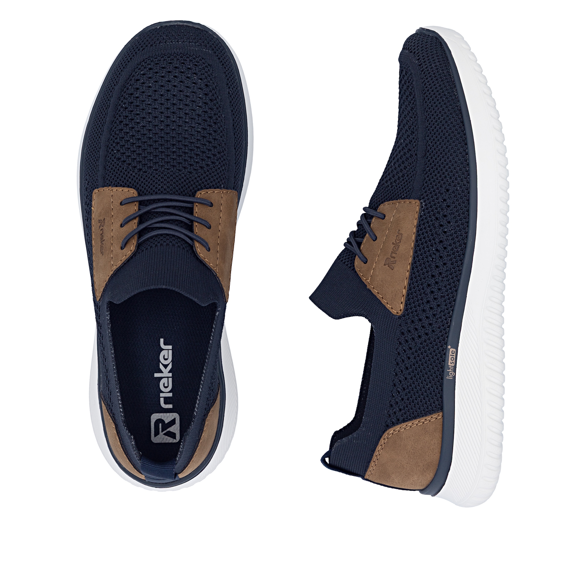 Rieker Slipper 'B9656' in Blau