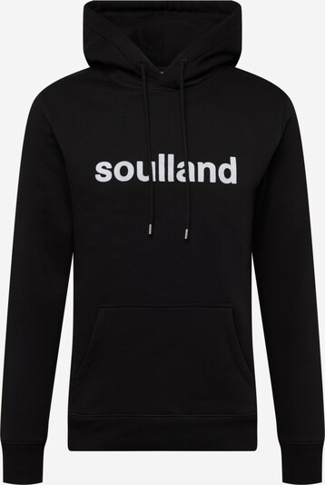Soulland Collegepaita 'Googie' värissä musta / valkoinen, Tuotenäkymä