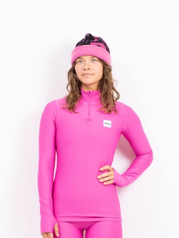 T-shirt fonctionnel Eivy en rose : devant