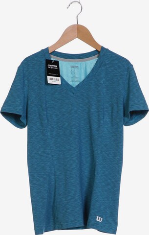 WILSON T-Shirt M in Blau: predná strana