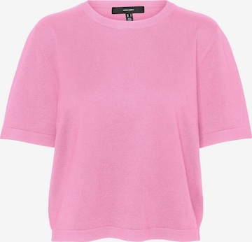 Pull-over 'VMSilje' VERO MODA en rose : devant