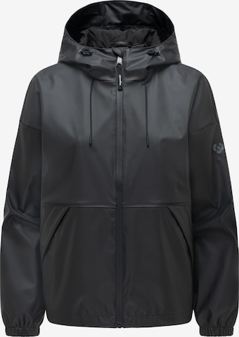 Giacca funzionale 'Cezzy Rainy' di Ragwear in nero: frontale