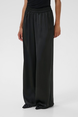 Kaffe Loose fit Trousers 'KALotte' in Black: front