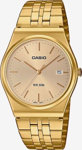 CASIO Uhr in Gold: predná strana