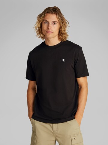 Maglietta di Calvin Klein Jeans in nero: frontale