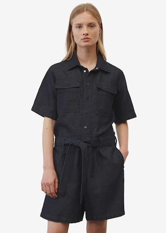 Marc O'Polo DENIM Jumpsuit in Schwarz: predná strana