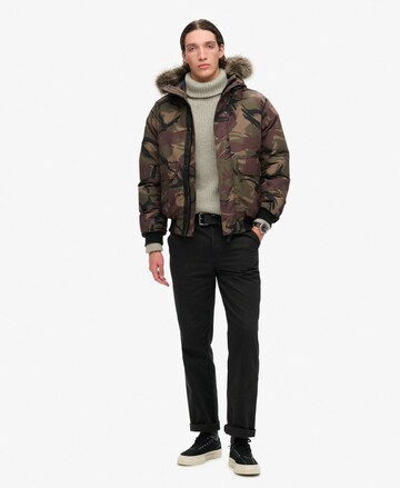 Superdry Winterjas 'Everest' in Groen