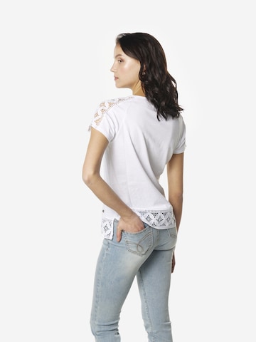 KOROSHI T-Shirt in Weiß