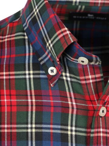 Steppin' out Slim fit Button Up Shirt in Red