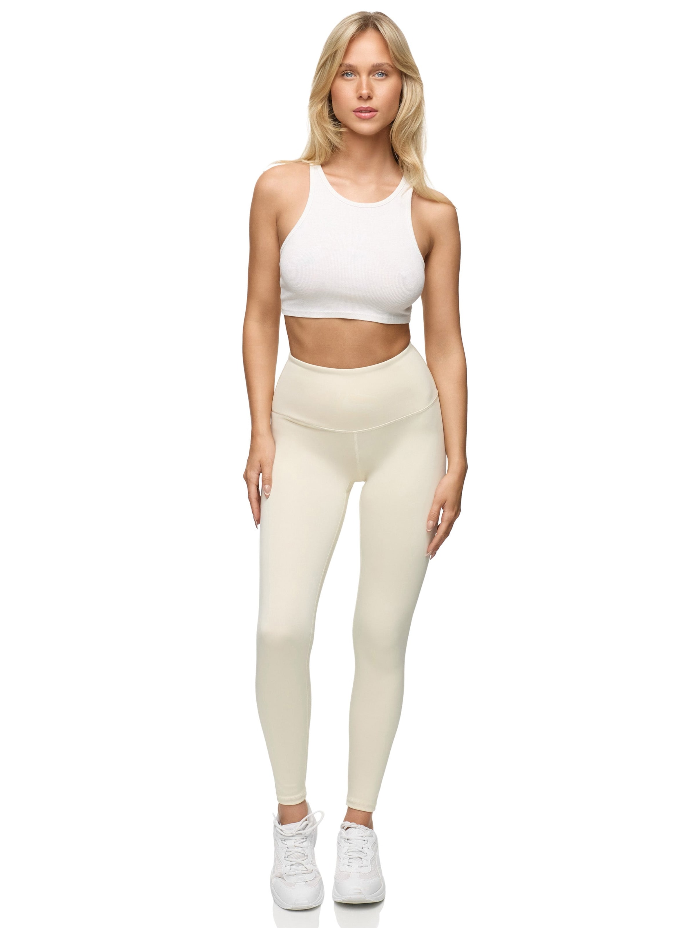 Tazzio Regular Leggings 'F302' in Beige