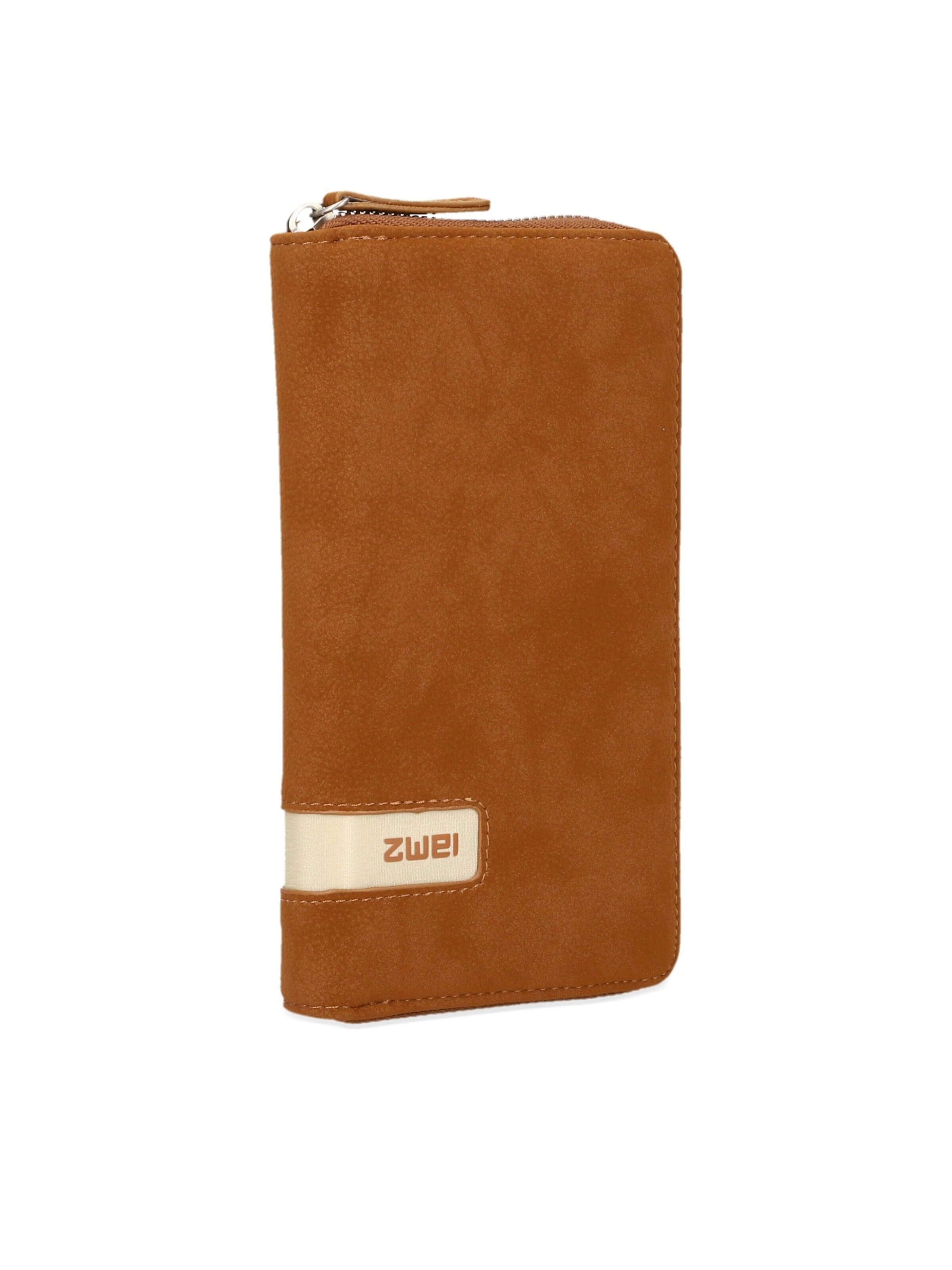 ZWEI Wallet 'MADEMOISELLE.M MW2' in Brown: front