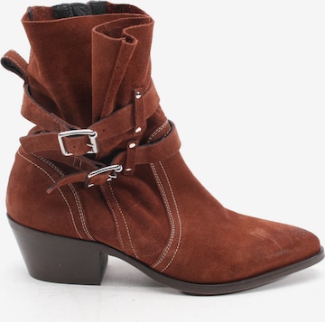 All Saints Spitalfields Dress Boots in 41 in Brown: front