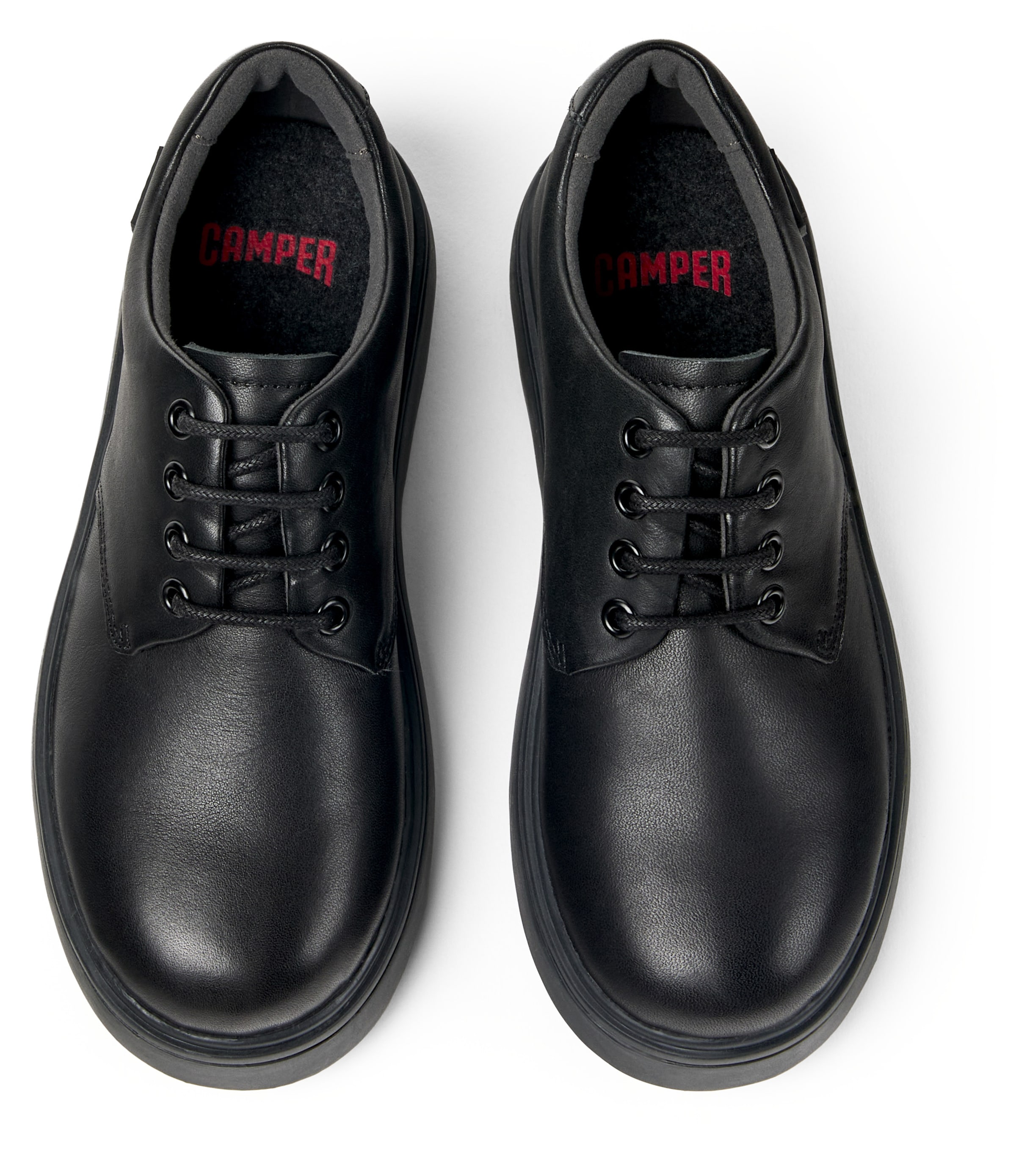 CAMPER Lage schoen 'Norte' in Zwart