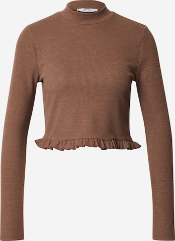 ABOUT YOU Shirt 'Elmira' in Brown: front