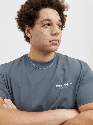 Jack & Jones Plus Koszulka 'JORIslington' w kolorze szary