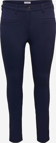 SHEEGO Slim fit Trousers in Purple: front