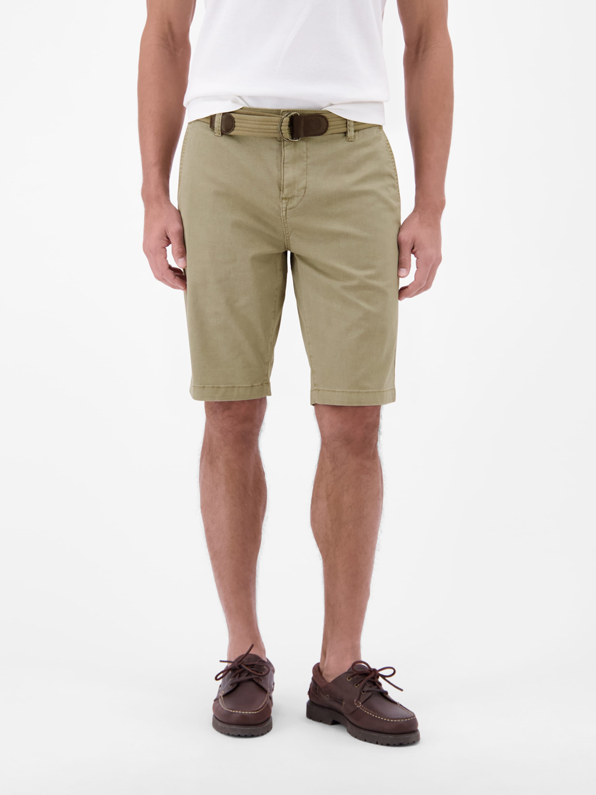 LERROS Regular Chino in Beige: voorkant