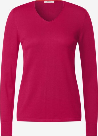 Pullover di CECIL in rosa: frontale