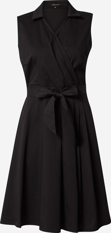 Robe-chemise MORE & MORE en noir : devant