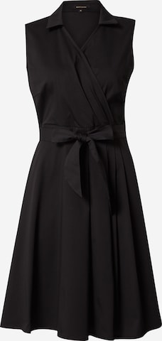 MORE & MORE Košilové šaty – černá: přední strana