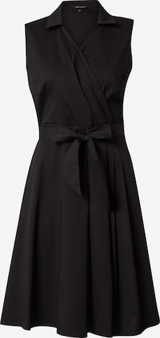 MORE & MORE - Vestido camisero en negro: frente