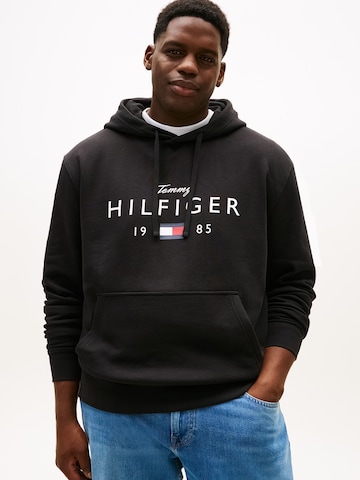 Tommy Hilfiger Big & Tall Sweatshirt 'BRNDLOVE' in Schwarz: Vorderseite