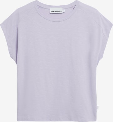 ARMEDANGELS Shirt 'Oneliaa' in Lila: voorkant