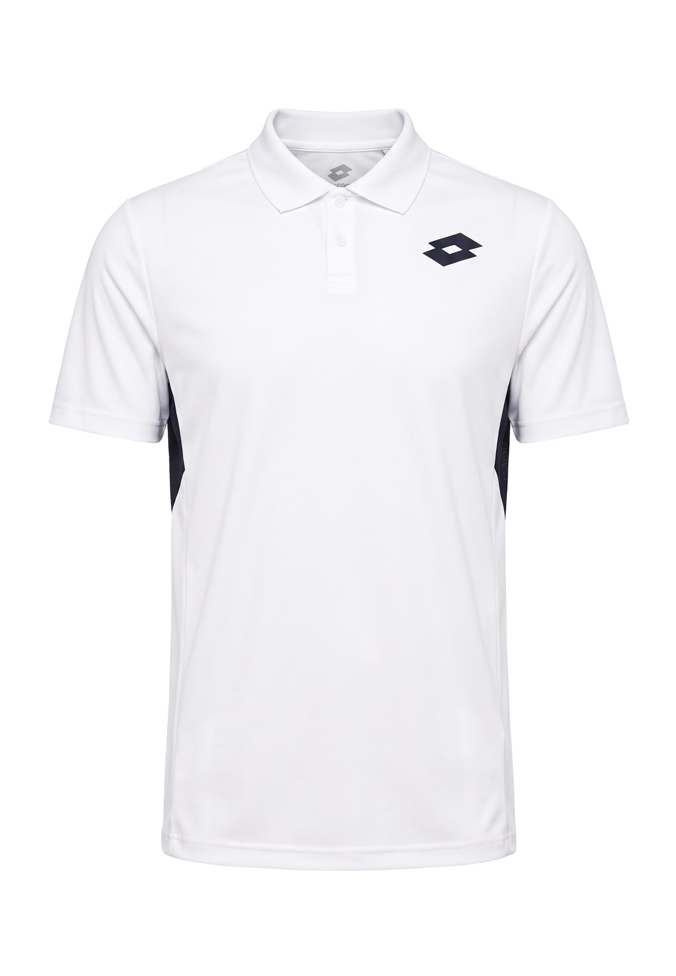 T-Shirt 'Squadra IV' LOTTO en blanc : devant