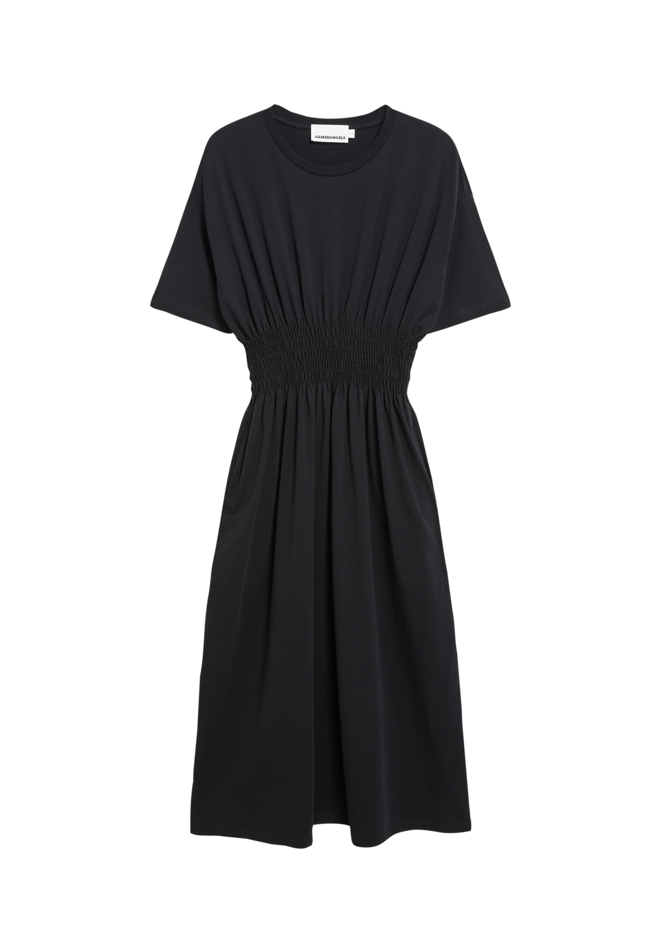 ARMEDANGELS Jerseykleid KIWANAA in Schwarz: Vorderseite