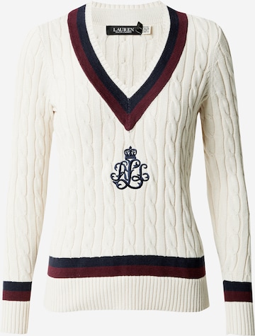 Lauren Ralph Lauren Pullover 'MEREN' i beige: forside