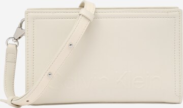 Calvin Klein Crossbody Bag in Beige