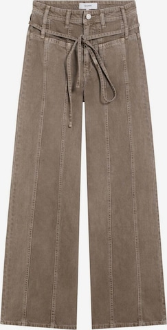 Scalpersregular Hlače - smeđa boja: prednji dio