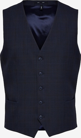 SELECTED HOMME Suit Vest 'Elon' in Blue: front