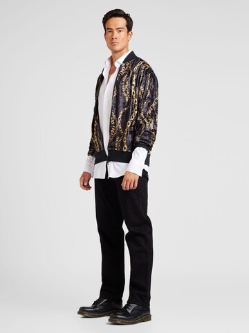 Versace Jeans Couture Ζακέτα φούτερ σε μαύρο
