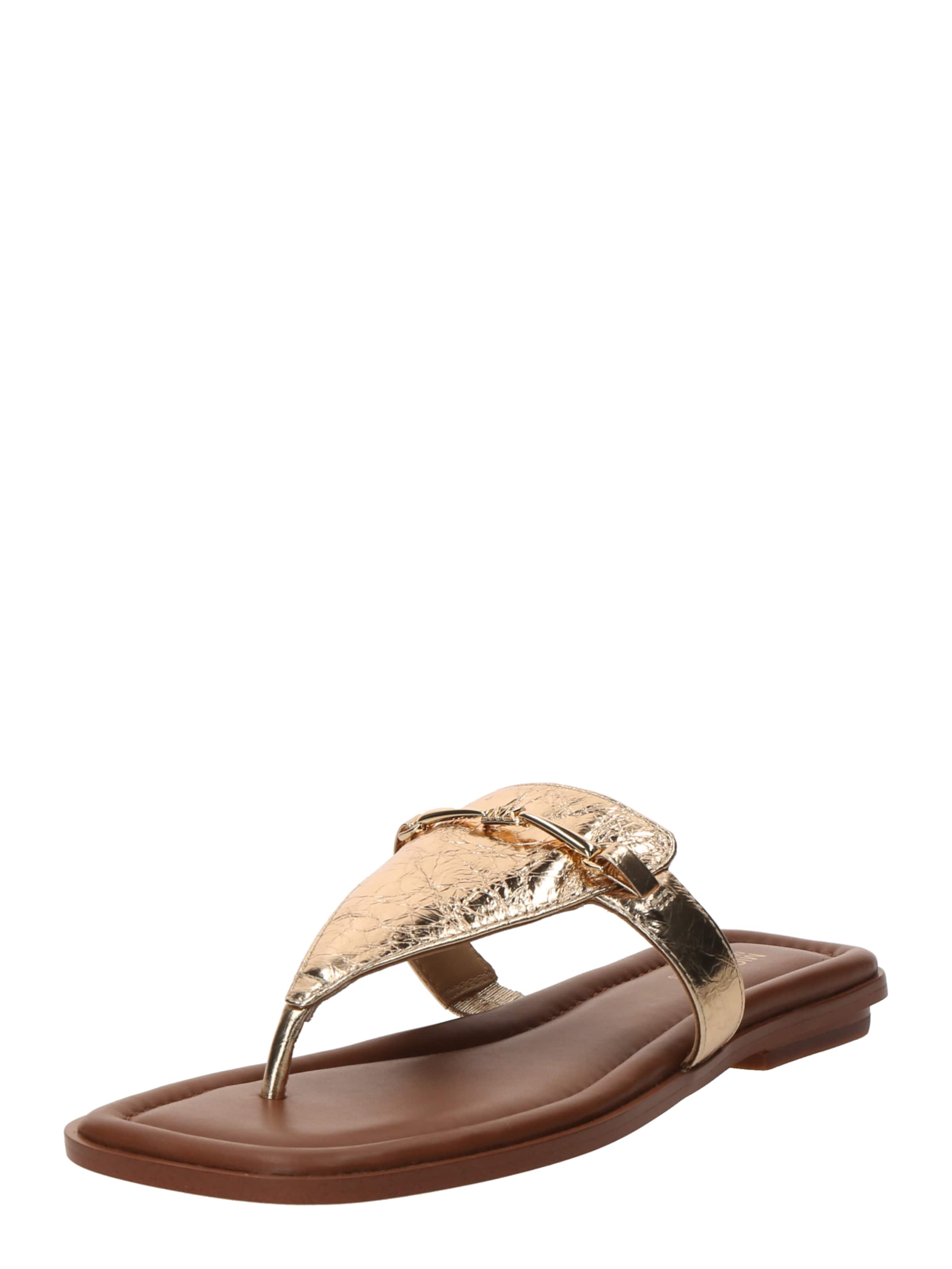 MICHAEL Michael Kors Klipklappere 'LENA' i guld: forside