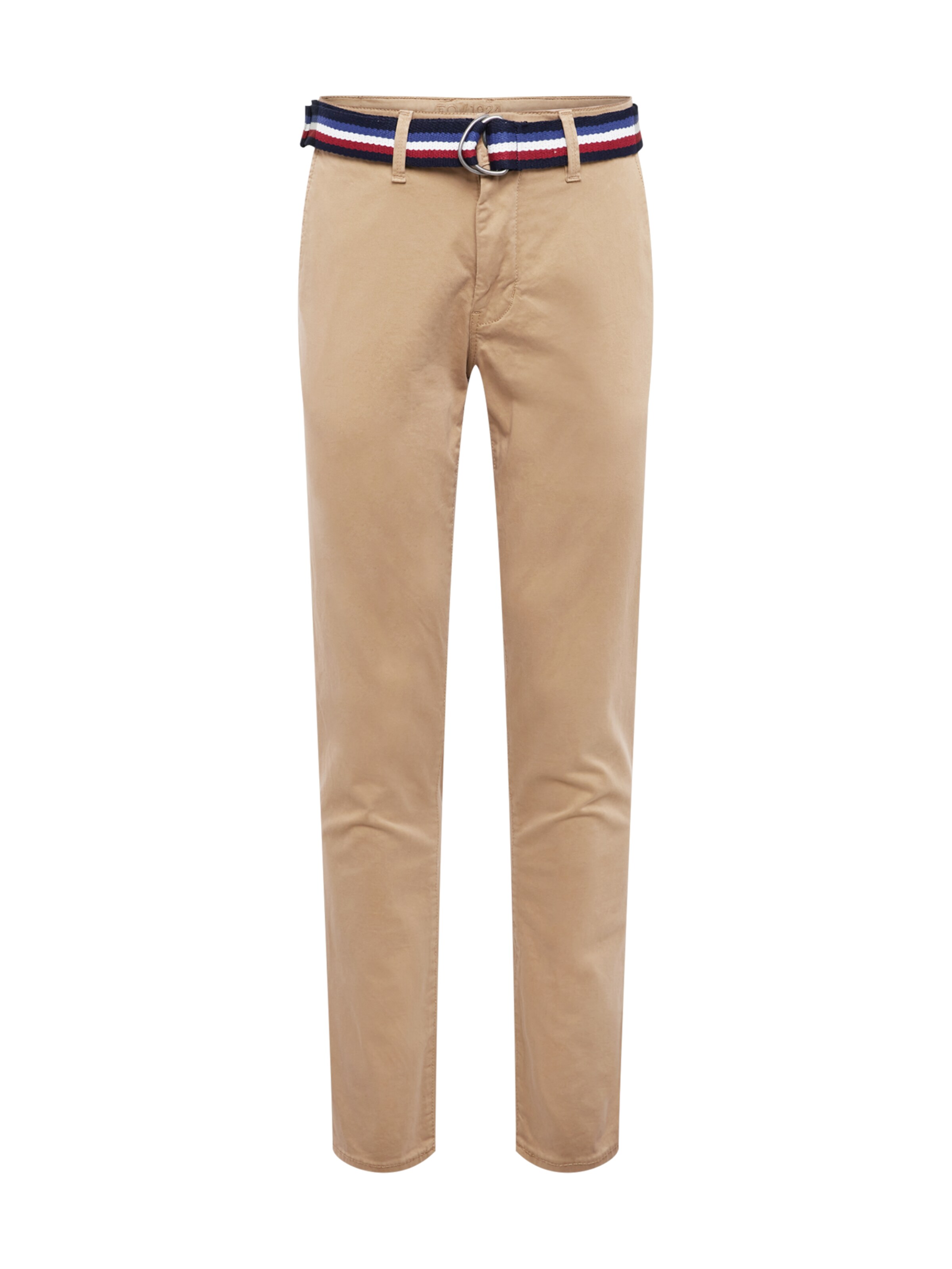 FQ1924 - Pantalón chino en verde: frente