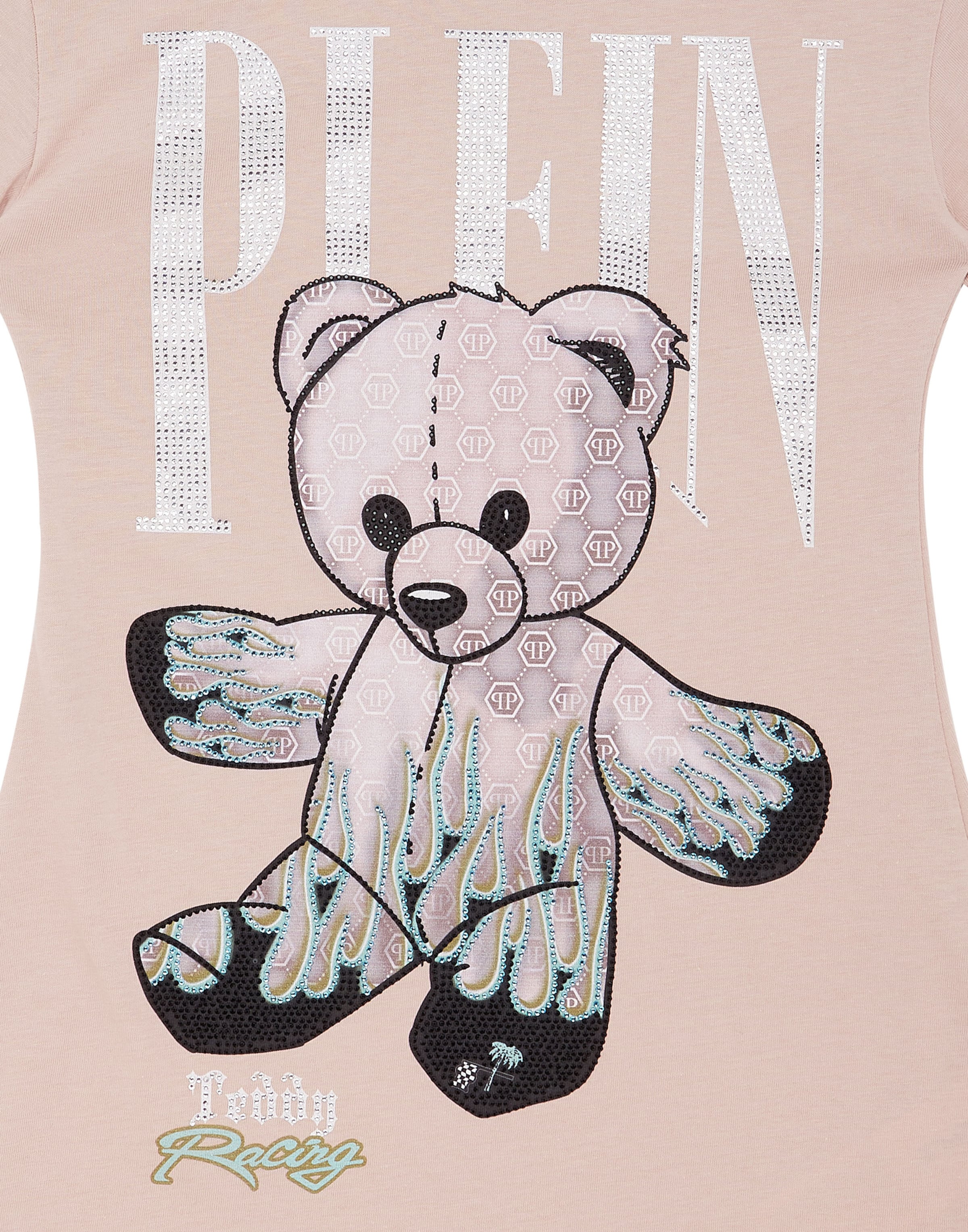 Philipp Plein - Vestido 'Teddy' em rosa