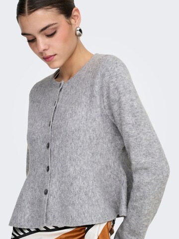 JDY Gebreid vest in Grijs